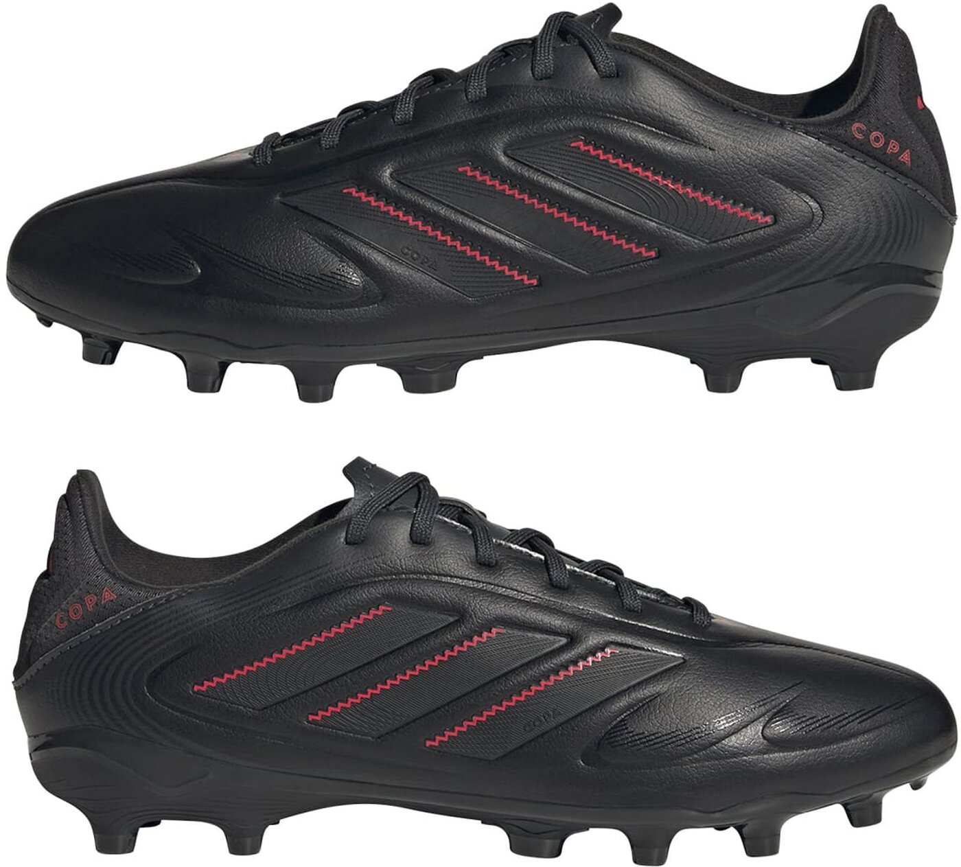 ADIDAS - COPA PURE III LEAGUE FG/MG J CBLACK/CARBON/LUCRED – Bild 4