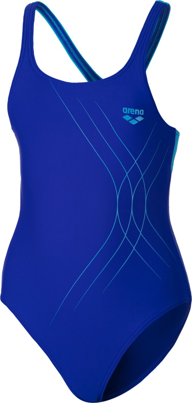 G SOUL JR SWIM PRO BACK ONE PIECE L NEON BLUE-TURQUOISE