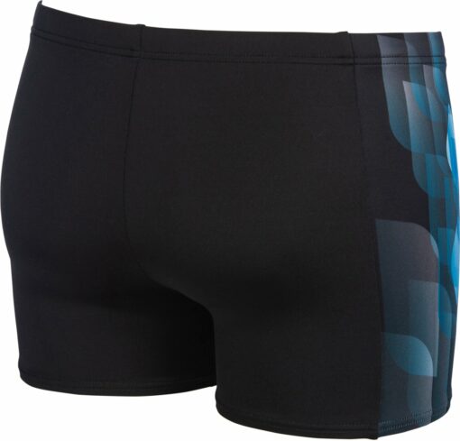 M MIRRORS SHORT BLACK-TURQUOISE – Bild 2