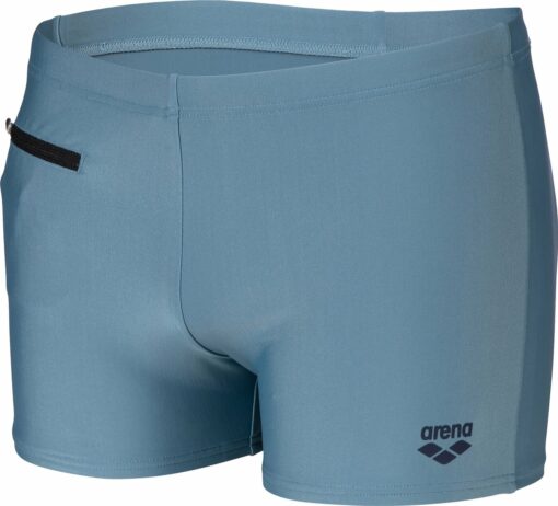MEN'S ARENA ZIP SWIM SHORT STONE GREY – Bild 3