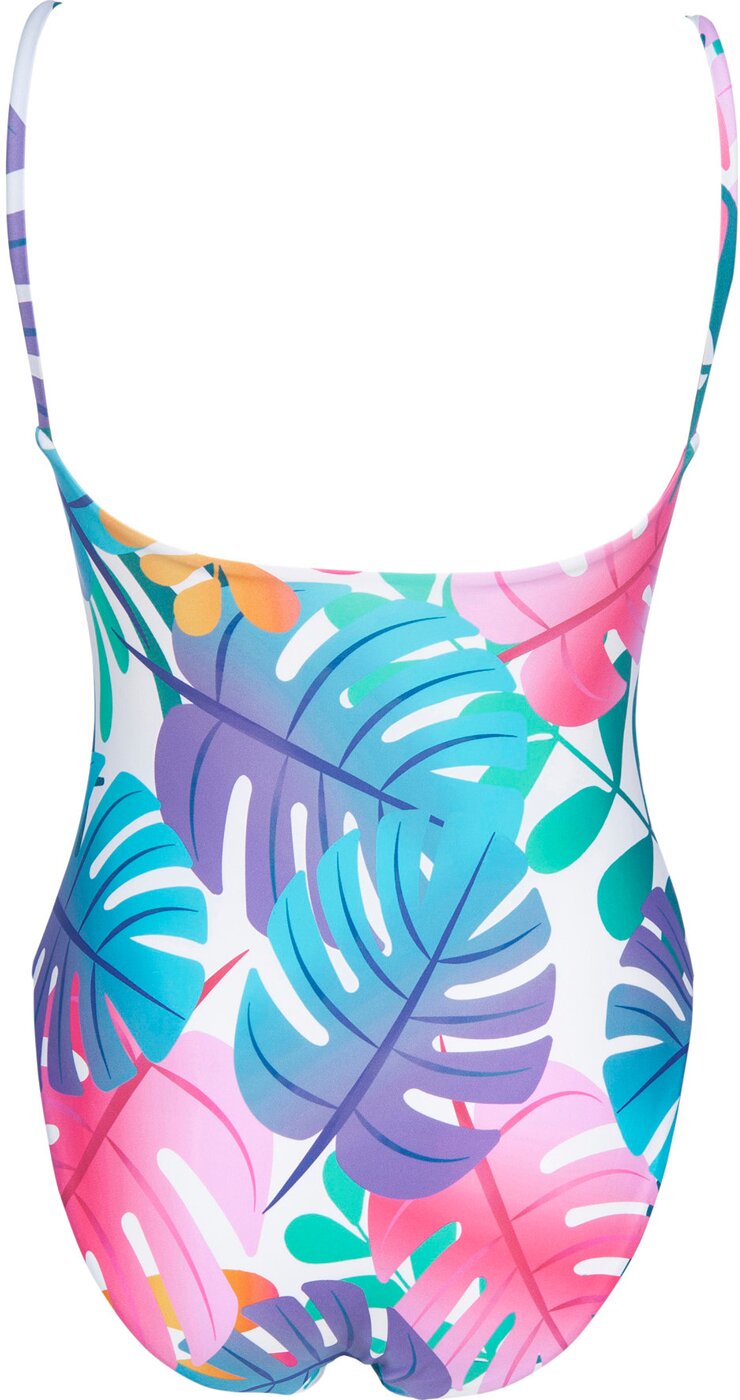 W ALLOVER U BACK ONE PIECE PINK FLAMBE' MULTI – Bild 4