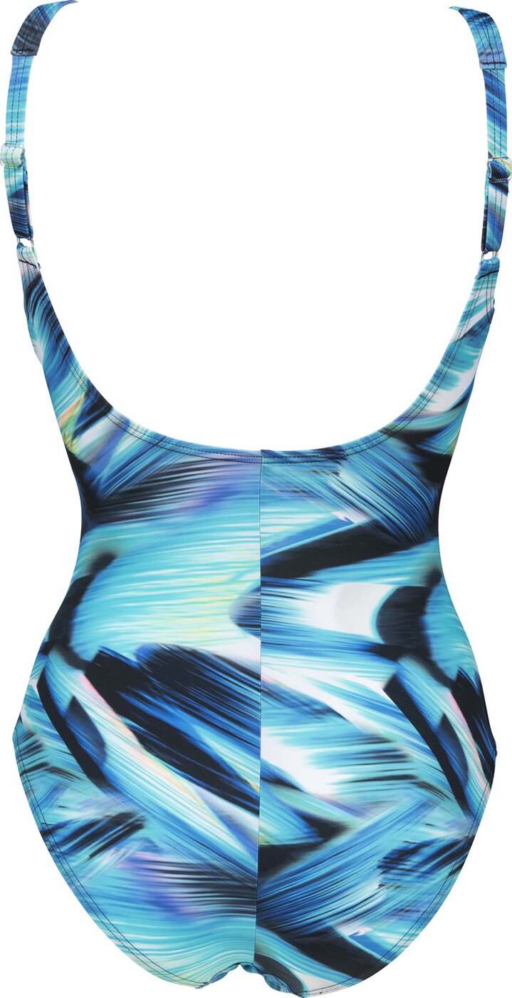 W FLAVIA U BACK ONE PIECE C-CU BLACK MULTI – Bild 2