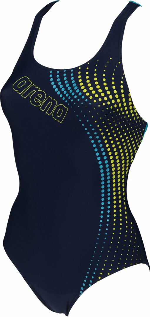 W VIBRANCY SWIM PRO BACK ONE PIECE NAVY-MARTINICA – Bild 3