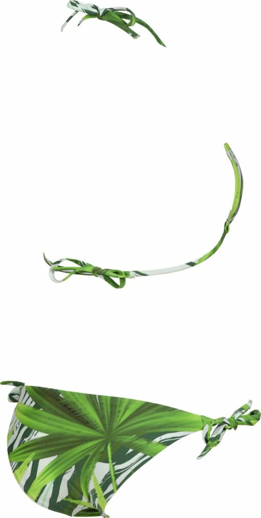 WOMEN'S BIKINI TRIANGLE ALLOVER LEAF MULTI – Bild 4