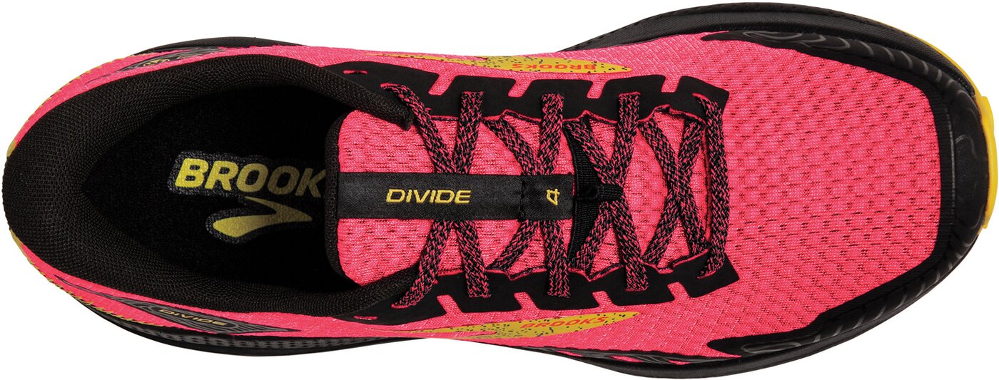 BROOKS - Divide 4 DIVA PINK/BLACK/LEMON CHROME – Bild 3