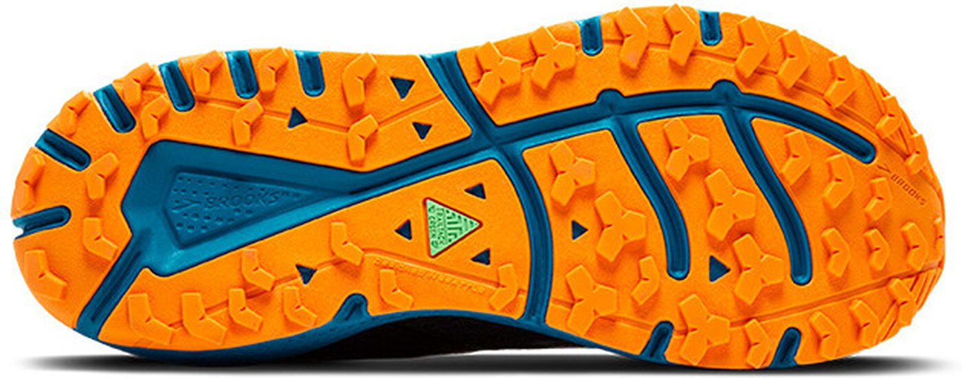 BROOKS - Divide 5 EBONY/MOSAIC BLUE/ORANGE – Bild 2