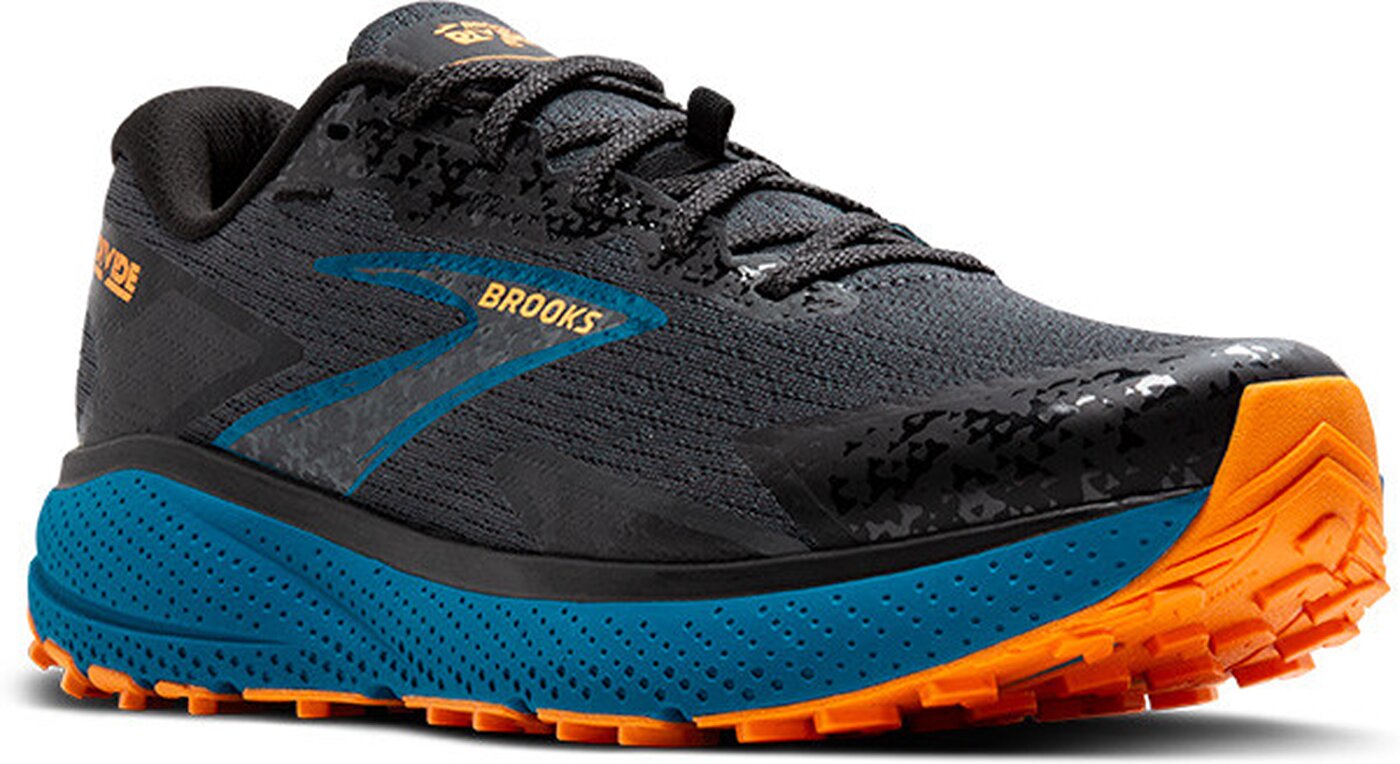 BROOKS - Divide 5 EBONY/MOSAIC BLUE/ORANGE – Bild 5