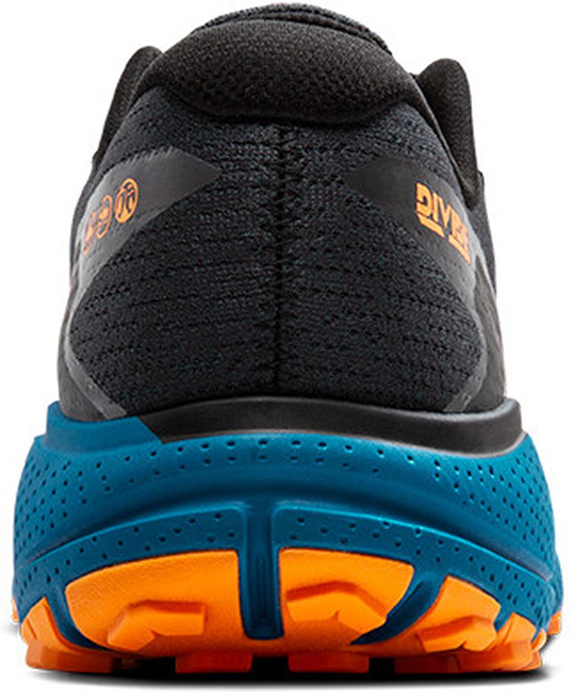 BROOKS - Divide 5 EBONY/MOSAIC BLUE/ORANGE – Bild 6