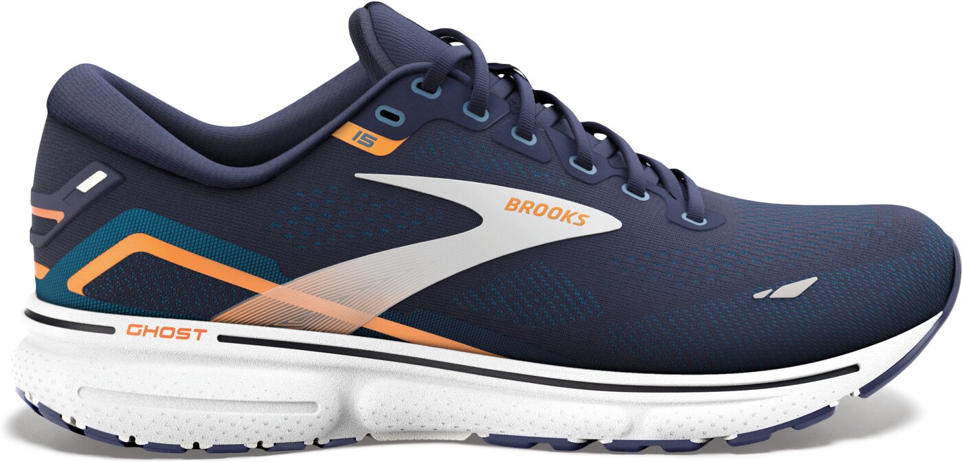 BROOKS - Ghost 15 PEACOAT/BLUE/ORANGE POP