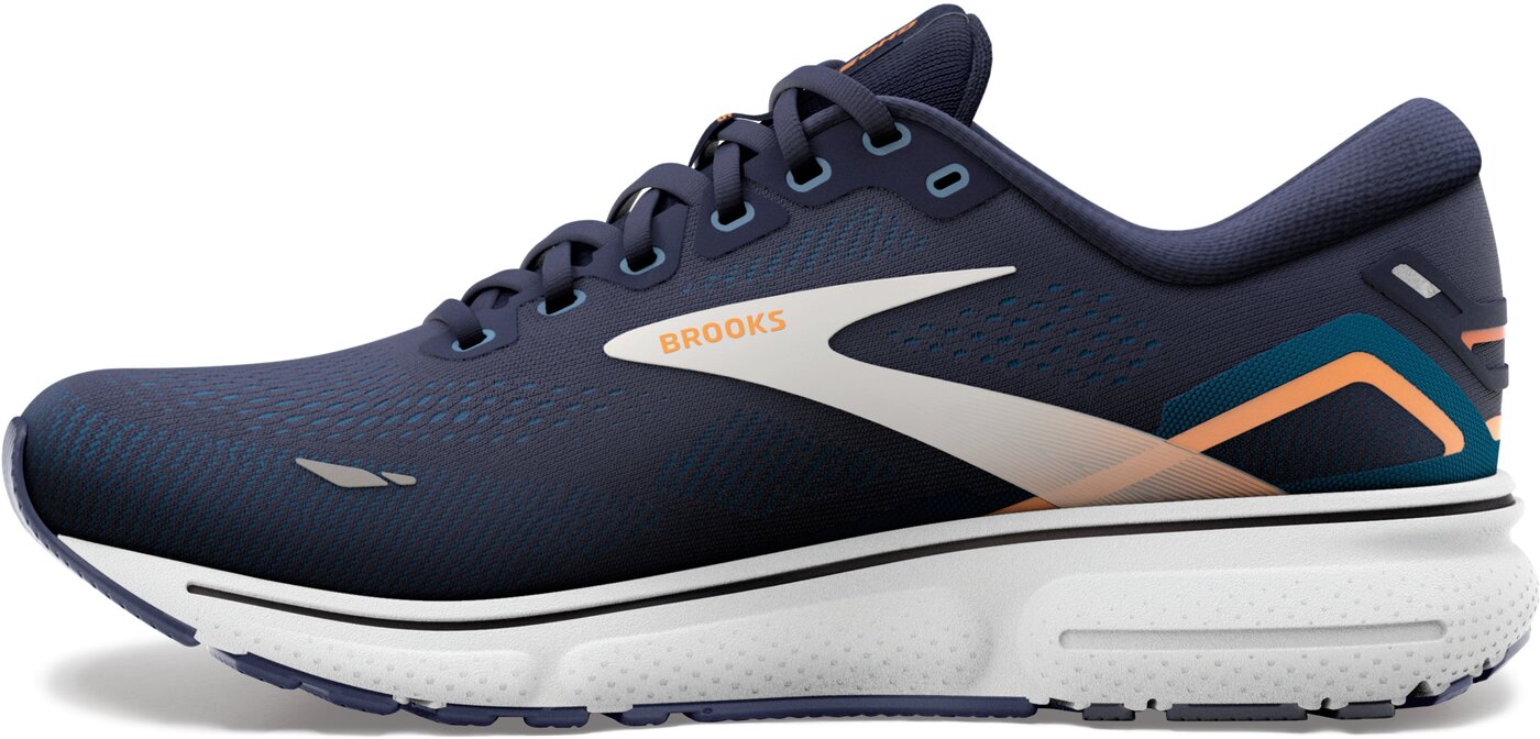 BROOKS - Ghost 15 PEACOAT/BLUE/ORANGE POP – Bild 6