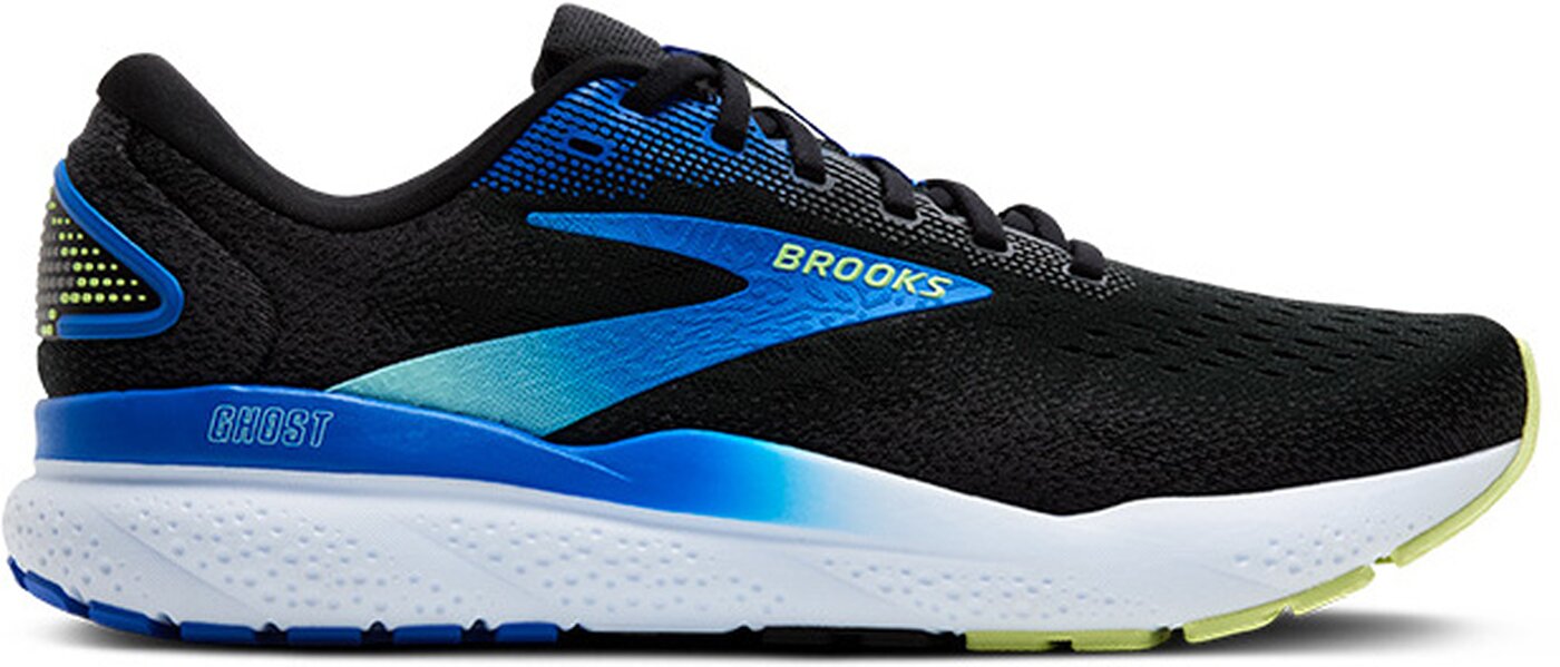 BROOKS - Ghost 16 BLACK/COBALT/NEO YELLOW