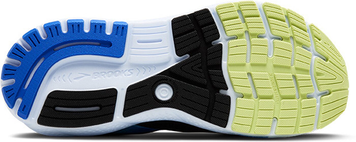 BROOKS - Ghost 16 BLACK/COBALT/NEO YELLOW – Bild 2