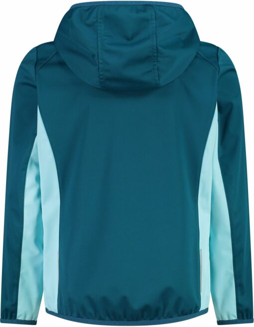 KID G JACKET FIX HOOD DEEP LAKE-ACQUA – Bild 2