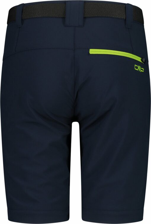 KID ZIP OFF PANT B.BLUE-LIMEGREEN – Bild 5