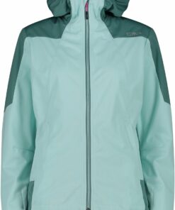 CMP - WOMAN JACKET FIX HOOD OPALE