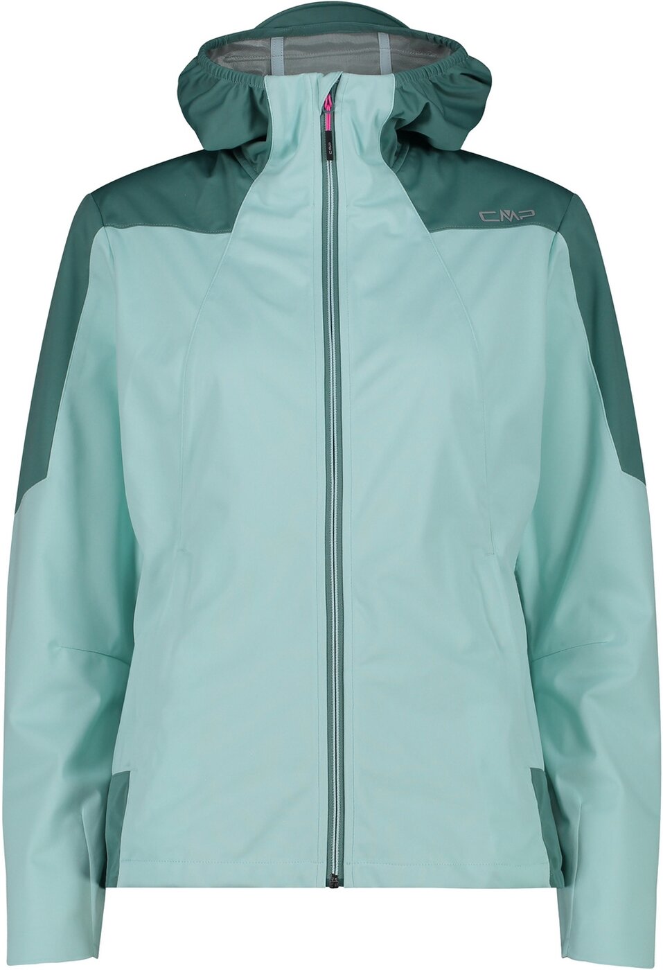 CMP - WOMAN JACKET FIX HOOD OPALE