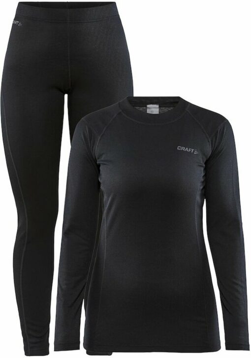 CORE Warm Baselayer Set W BLACK