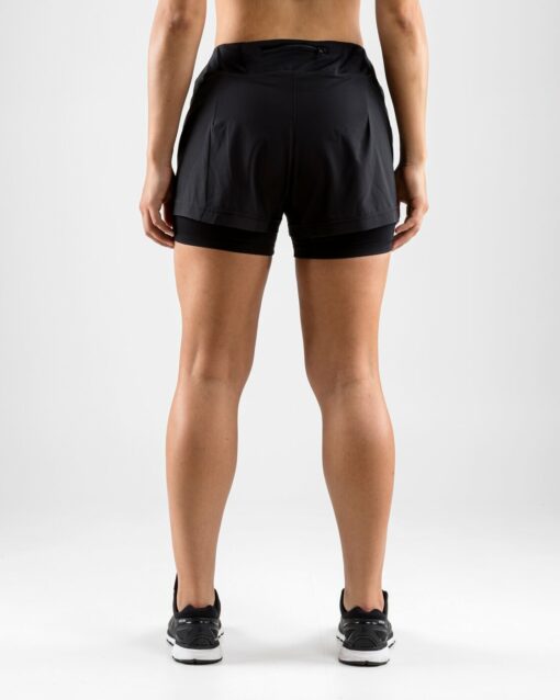 ESSENTIAL 2-IN-1 SHORTS W BLACK – Bild 4