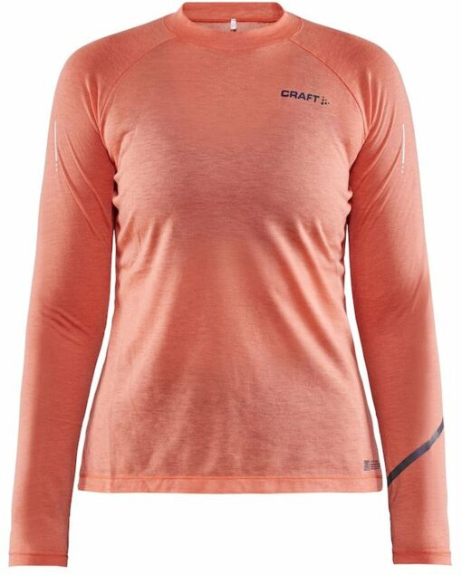 SUBZ LS WOOL TEE W TRACE MELANGE