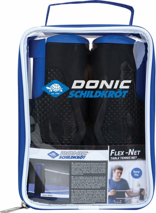 TT-Netzgarnitur Flexnet im Carrybag (schwarz/blau) KEINE FARBE – Bild 8