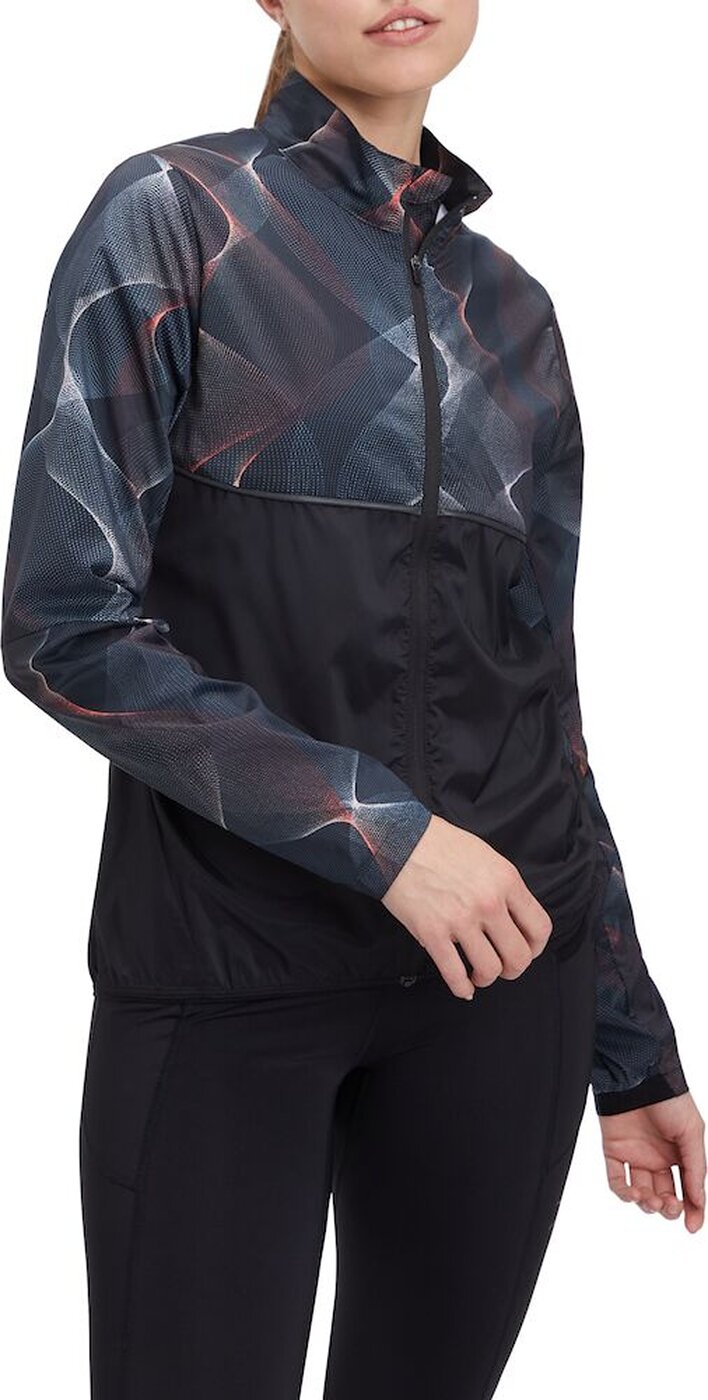 ENERGETICS - Da.-Funktions-Jacke Jessi IV wms AOP/BLACK – Bild 2