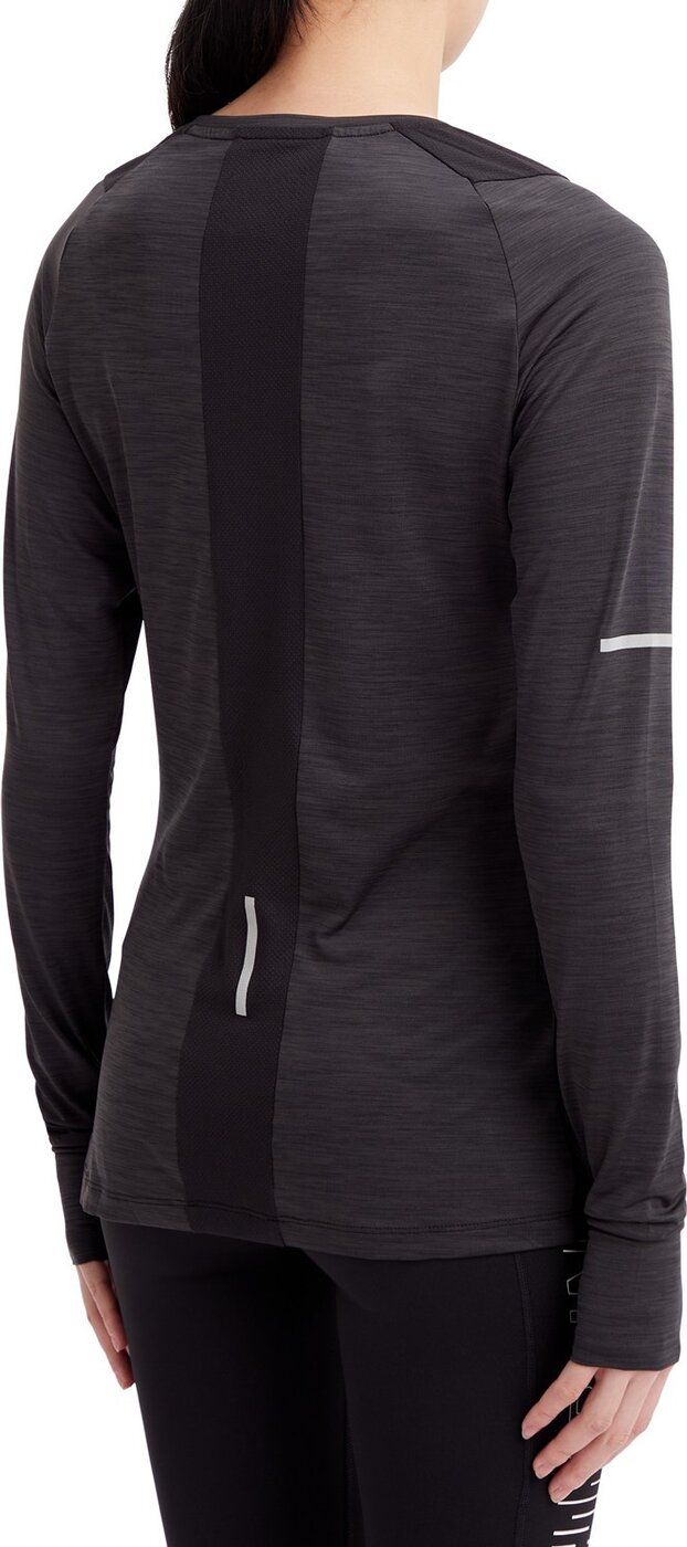 Da.-Langarmshirt Evii L/S W MELANGE/BLACK/BLACK – Bild 2