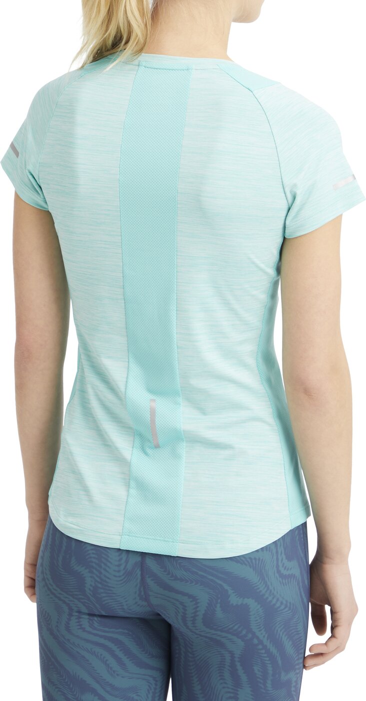 ENERGETICS - Da.-T-Shirt Evii SS W MELANGE/MINT DARK/MI – Bild 2