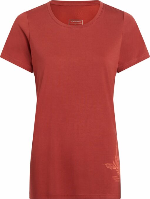 Da.-T-Shirt Ogerdina III SS W RED RUST