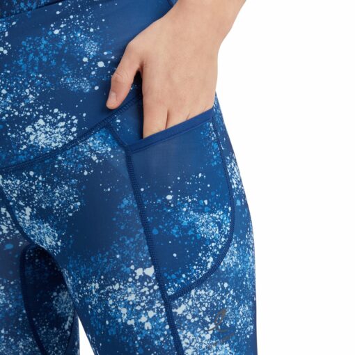 Da.-Tight 3/4 Coralina V W AOP/NAVY – Bild 2