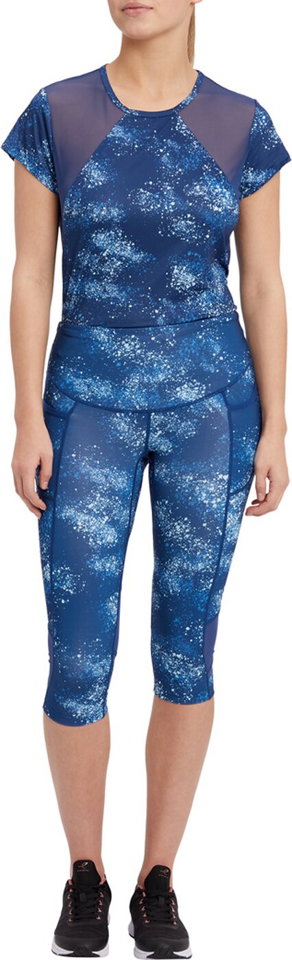 Da.-Tight 3/4 Coralina V W AOP/NAVY – Bild 3