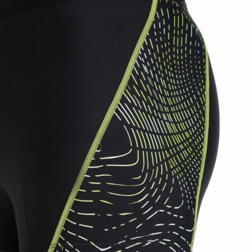 He.-Badehose Port Trunks M BLACK/AOP/GREEN LIME – Bild 2