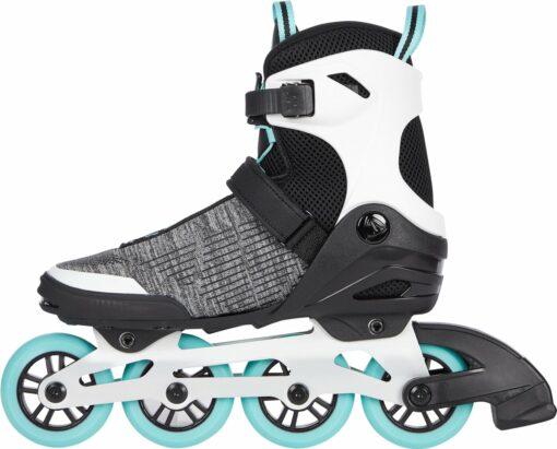 Da.-Inline-Skate ILS 350 W84 WHITE/GREYDARK/TURQU – Bild 3
