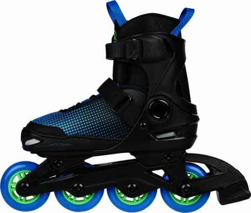 Ju.-Inline-Skate ILS 520 B BLACK/BLUE/GREEN LIM – Bild 4