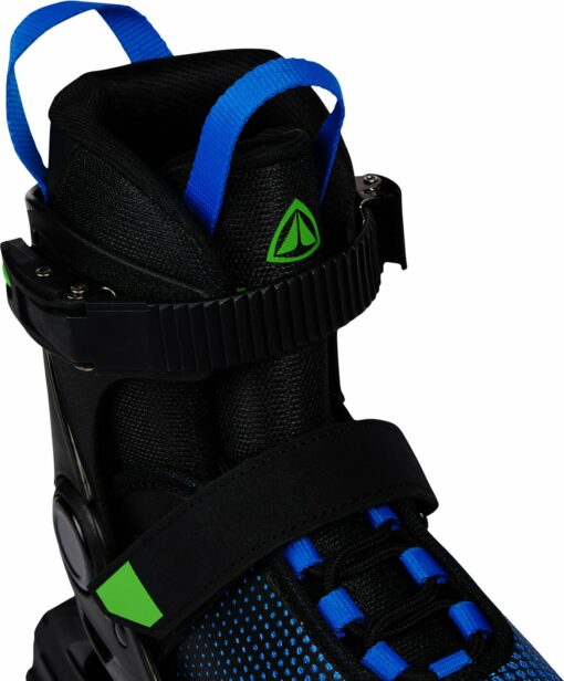Ju.-Inline-Skate ILS 520 B BLACK/BLUE/GREEN LIM – Bild 5
