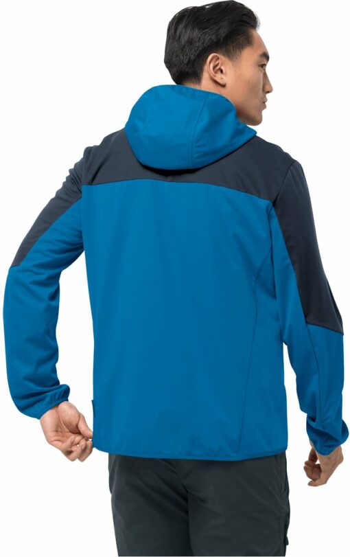 GO HIKE SOFTSHELL M BLUE PACIFIC – Bild 3