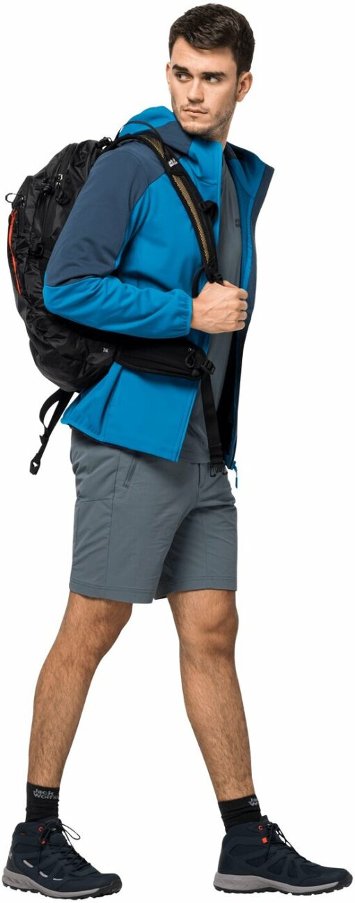 GO HIKE SOFTSHELL M BLUE PACIFIC – Bild 5