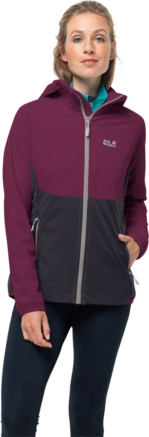 GO HIKE SOFTSHELL W WILD BERRY – Bild 2