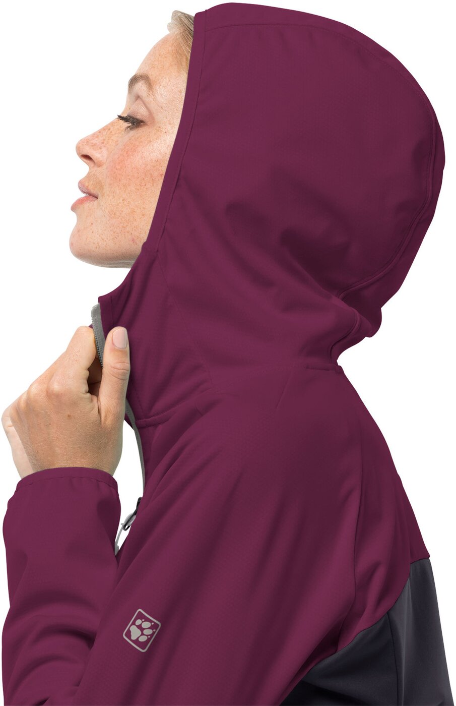 GO HIKE SOFTSHELL W WILD BERRY – Bild 4