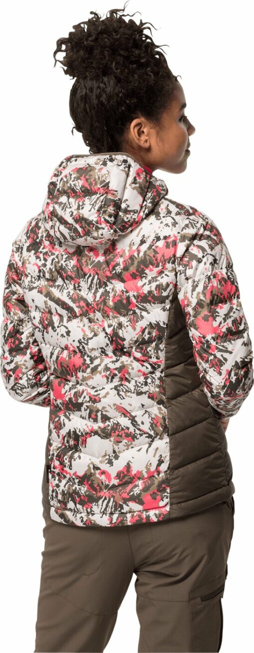 HELIUM PEAK HOODY W CORAL PINK ALL OVER – Bild 2