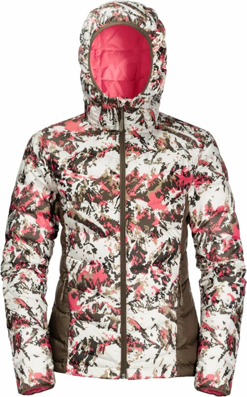 HELIUM PEAK HOODY W CORAL PINK ALL OVER – Bild 5
