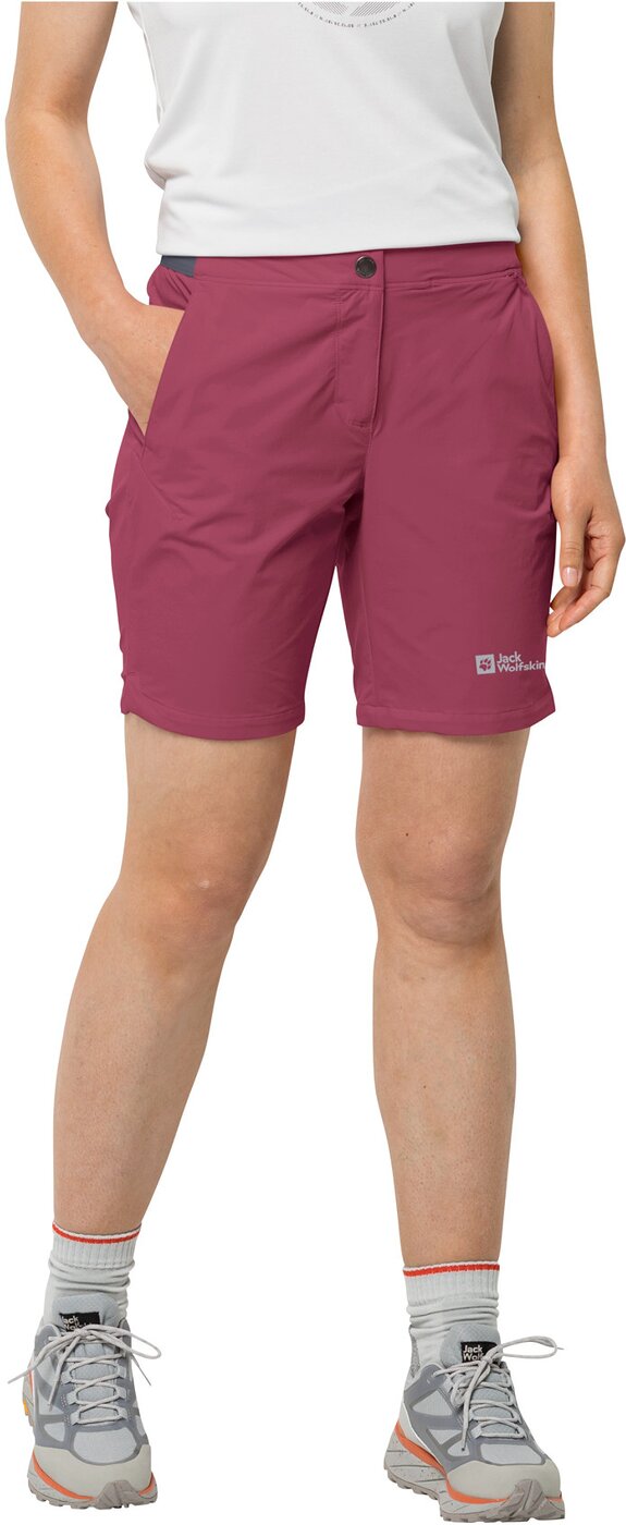 HILLTOP TRAIL SHORTS W SANGRIA RED – Bild 2
