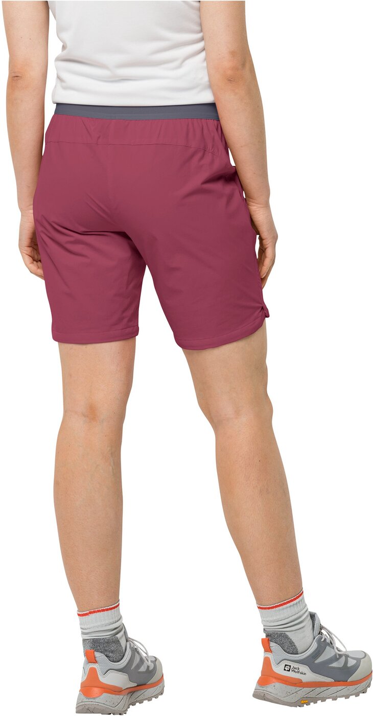HILLTOP TRAIL SHORTS W SANGRIA RED – Bild 3