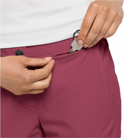 HILLTOP TRAIL SHORTS W SANGRIA RED – Bild 4