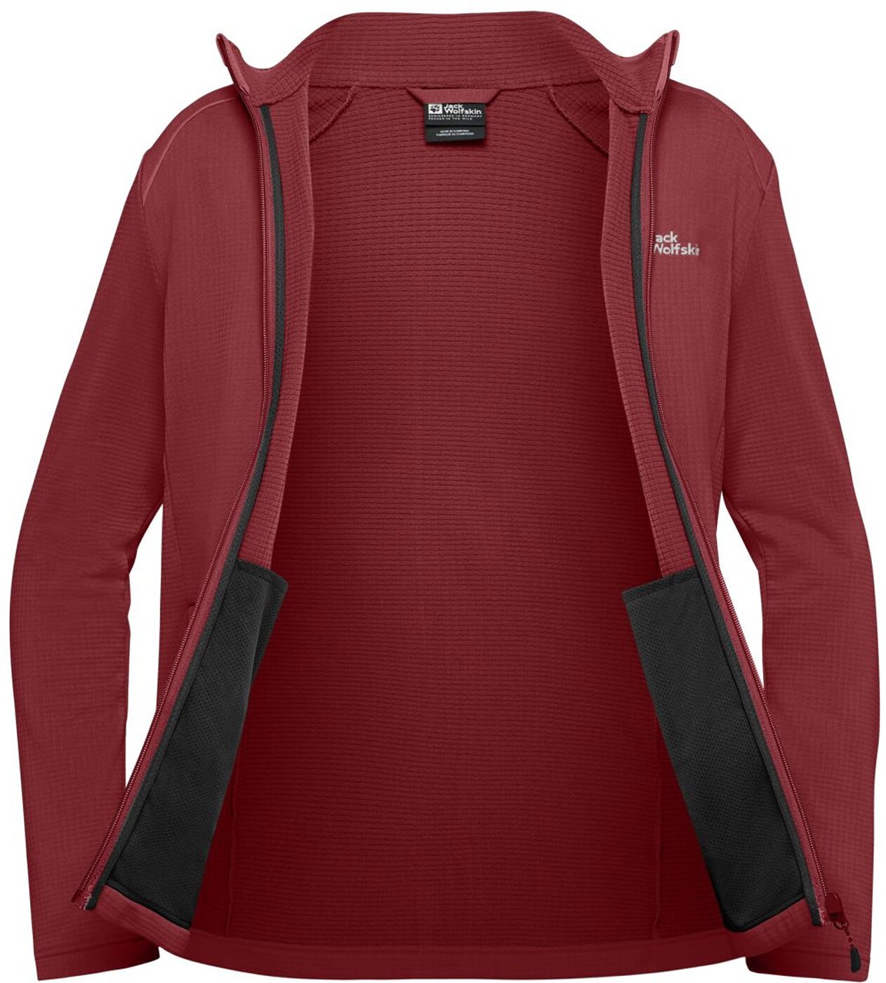 JACK WOLFSKIN - KOLBENBERG FZ M DEEP RUBY – Bild 3