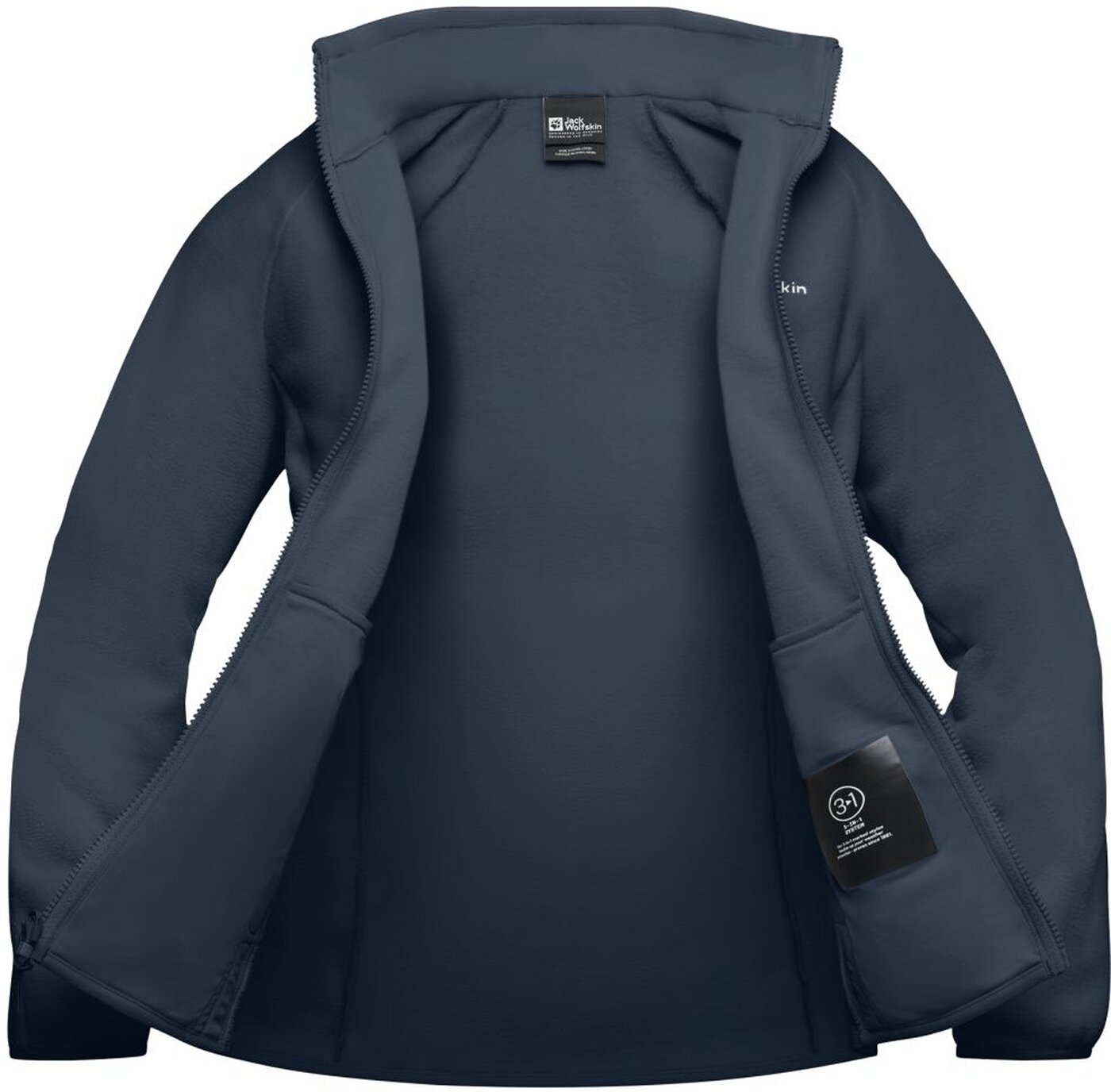JACK WOLFSKIN - MOONRISE FZ W MIDNIGHT SKY – Bild 3
