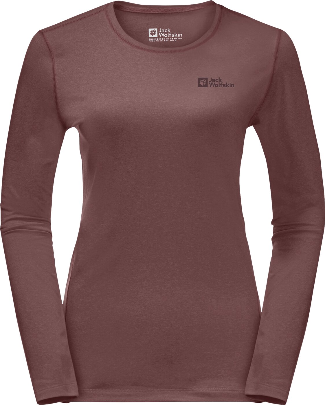 JACK WOLFSKIN - SKY THERMAL L/S W MINERAL RED
