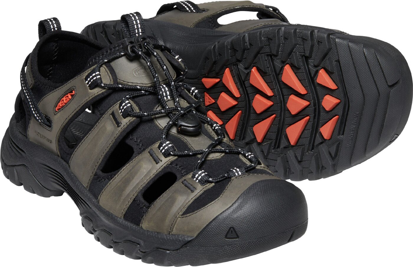 KEEN - TARGHEE III SANDAL M-GREY/BLACK GREY/BLACK – Bild 7