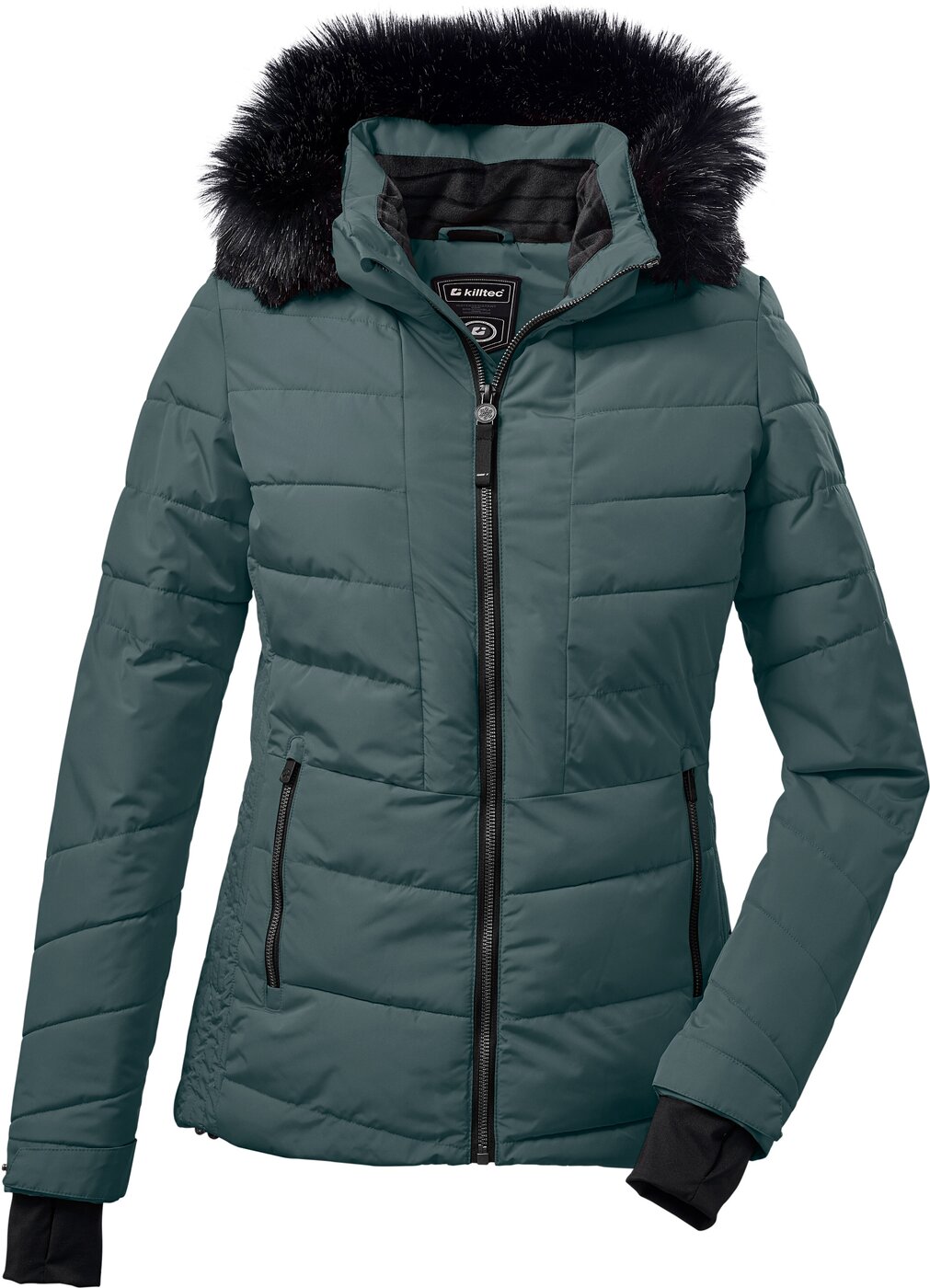 KSW 210 WMN SKI QLTD JCKT DUNKEL BLAUGR N