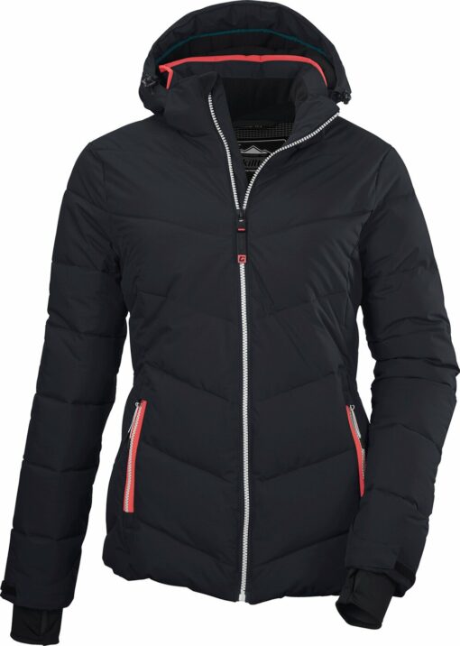 KSW 289 WMN SKI JCKT SCHWARZ BLAU
