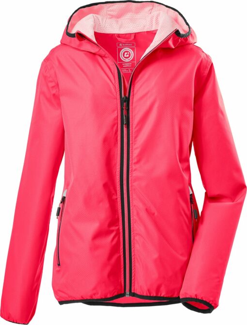 Lyse GRLS JCKT B NEON-CORAL